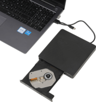 iBox IED03 Külső USB DVD író - Fekete