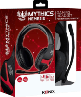 Konix Nemesis Nintendo Switch Vezetékes Gaming Headset - Fekete/Piros