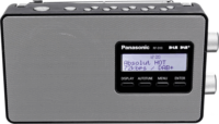 Panasonic RF-D10 Rádió - Fekete
