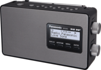 Panasonic RF-D10 Rádió - Fekete