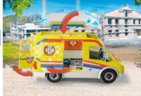 Playmobil 71202 City Life - Mentőautó