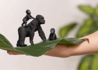 Schleich Wild Life Alföldi gorilla család