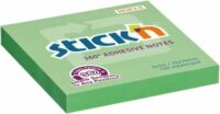 Stick'n Öntapadó jegyzettömb 76x76 mm - Zöld (100 lap/tömb)