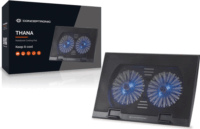 Conceptronic THANA02B 17" Laptop hűtőpad - Fekete
