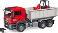 Bruder MAN TGS LKW teherautó konténerrel és rakodóval