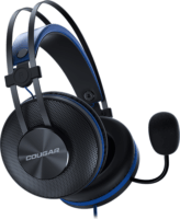 Cougar Immersa Essential Blue Vezetékes Gaming Headset - Fekete/Kék