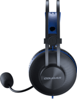 Cougar Immersa Essential Blue Vezetékes Gaming Headset - Fekete/Kék