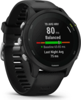 Garmin Forerunner 255 Music (46 mm) Okosóra - Fekete
