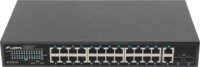 Lanberg RSGE-24P-2GE-2S-36 Gigabit POE Switch