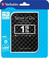 Verbatim 1.0TB Store n Go USB 3.0 Külső HDD - Fekete