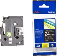 Brother TZE365 P-Touch Feliratozógép szalag 36 mm fekete alapon fehér