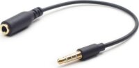 Gembird 3.5 MM 4-tűs cross-over adapter régebbi headsetekhez