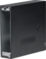 Akyga AK-100-01BK Számítógépház - Fekete + 60W PSU