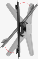 One For All Solid 32"-65" LCD TV/Monitor asztali tartó állvány - Fekete