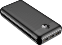Yenkee YPB 3018 Powerbank 30000mAh (1.5-3A / 5-12V) - Fekete