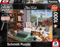 Schmidt Spiele Secret puzzle Az íróasztalnál - 1000 darabos puzzle