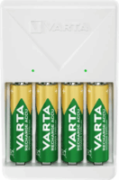 Varta Plug 4x AA/AAA NiMH Akkumulátor töltő + 4db elem (4x AA - 2100mAh)