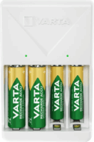 Varta Plug 4x AA/AAA NiMH Akkumulátor töltő + 4db elem (4x AA - 2100mAh)