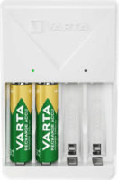 Varta Plug 4x AA/AAA NiMH Akkumulátor töltő + 4db elem (4x AA - 2100mAh)