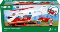 BRIO World: Mentőhelikopter figurákkal