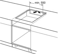 Bosch Serie 4 PIF64RBB5E Indukciós főzőlap - Fekete