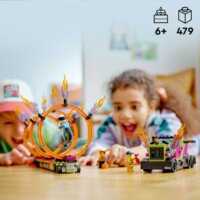 LEGO® City: 60357 - Kaszkadőr járgány és tűzgyűrű kihívás