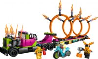 LEGO® City: 60357 - Kaszkadőr járgány és tűzgyűrű kihívás