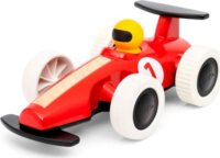 BRIO World Nagy hátrahúzós versenyautó - Piros