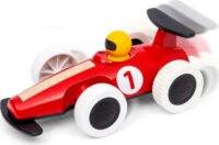 BRIO World Nagy hátrahúzós versenyautó - Piros