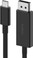 Belkin AVC USB-C - DisplayPort 1.4 Kábel 2m - Fekete