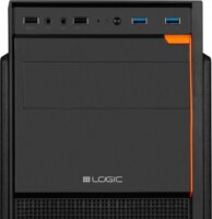 Logic J23 midi Számítógépház - Fekete