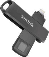 Sandisk Ixpand USB-C/Lightning 64GB Pendrive - Fekete