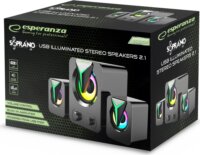 Esperanza Soprano 2.1 Hangfal - Fekete/RGB