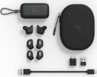 Logitech Zone True Wireless Headset - Grafitszürke