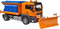 Bruder MAN TGS Téli úttisztító jármű - Narancssárga/kék