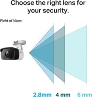 TP-Link VIGI C320I 2.8mm IP Bullet Okos kamera