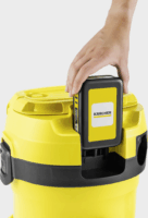 Kärcher WD 2-18 Battery Set Nedves-Száraz porszívó - Sárga