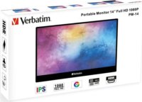 Verbatim 14" PM-14 FullHD 1080p IPS Hordozható Monitor