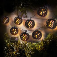 Garden of Eden 11741 Napelemes fényfüzér - Meleg fehér