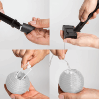 Garden of Eden 11227 Napelemes fényfüzér - Hideg fehér