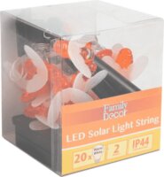 Family Decor 58220 Napelemes fényfüzér 2m