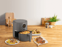 Tefal EY111B Ultra Fry Digital Forrólevegős Fritőz - Fekete