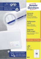 Avery Zweckform 105×42,3mm Etikett tintasugaras és lézer nyomtatóhoz