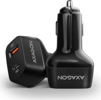 Axagon PWC-PQ38 USB-A/USB-C Autós töltő - Fekete (38W)