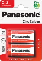 Panasonic R14RZ/2BP/C Cink-mangán Bébielem (2db/csomag)