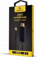 Gembird A-CM-HDMIM-02 USB-C - HDMI Kábel 2m - Fekete
