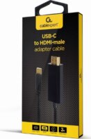 Gembird A-CM-HDMIM-01 USB-C - HDMI Kábel 2m - Fekete