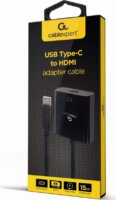 Gembird A-CM-HDMIF-03 USB-C apa - HDMI anya 4K30Hz Adapter