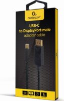 Gembird A-CM-DPM-01 USB-C - Displayport Kábel 2m - Fekete