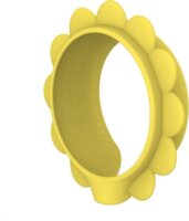 IMOU Cue 2 Okos kamera Szilikon védőtok - Sárga